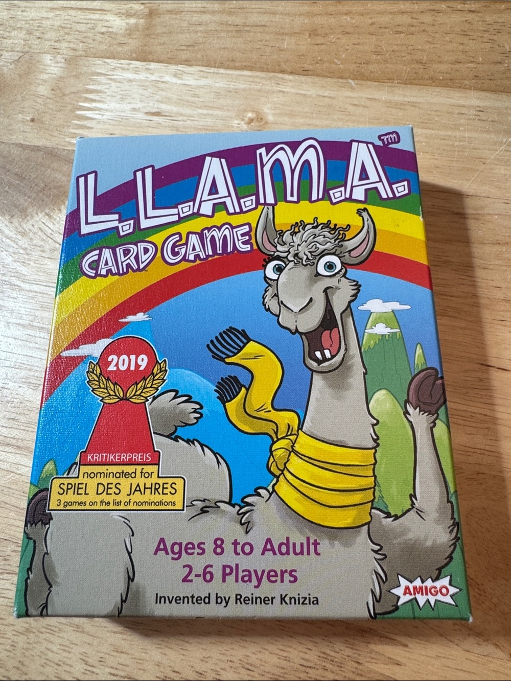 L.L.A.M.A. Card Game - Colorful Kritikrpries Edition, like new